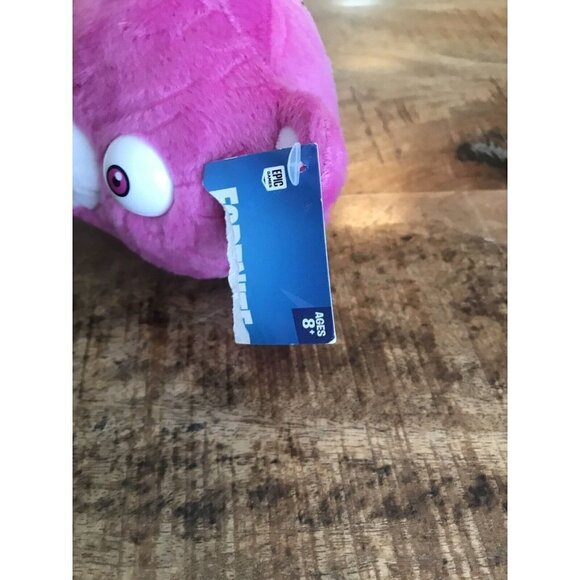 Fortnite Cuddle Team Leader Plush Pink Bear Head Epic Games Russ  Gift Stocking - Picture 2 of 7